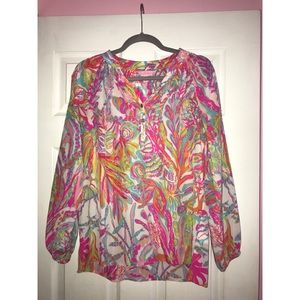 Lilly Pulitzer Elsa top!